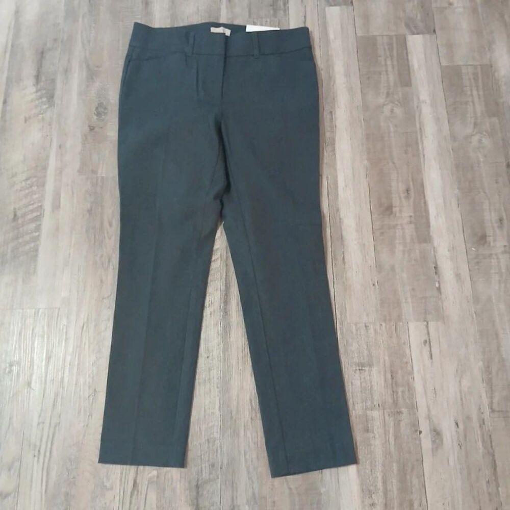 LOFT Modern Skinny Ankle Dress Pants Women's 6 Gray
